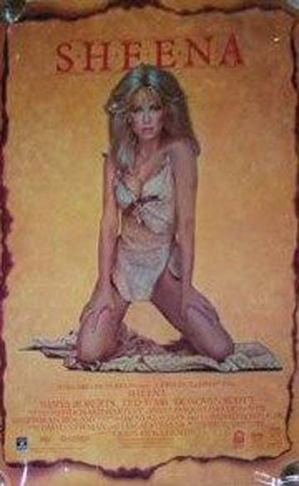 Poster Sheena, regina della giungla