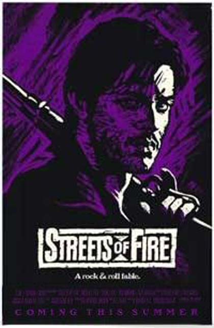 Poster Strade di fuoco