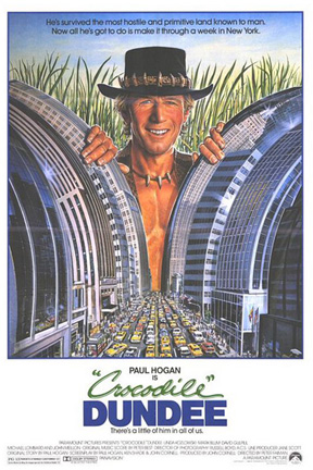 Locandina italiana Mr. Crocodile Dundee