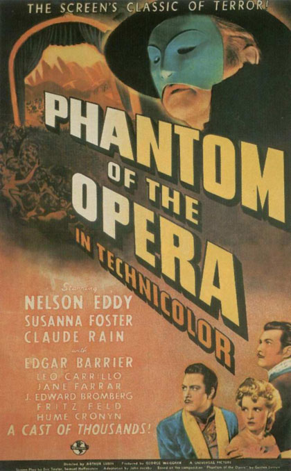 Poster Il fantasma dell'opera