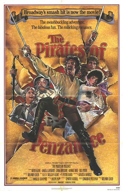 Poster I pirati di Penzance