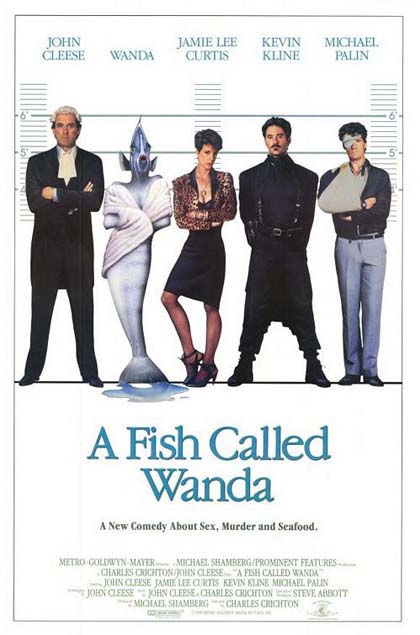 Poster Un pesce di nome Wanda