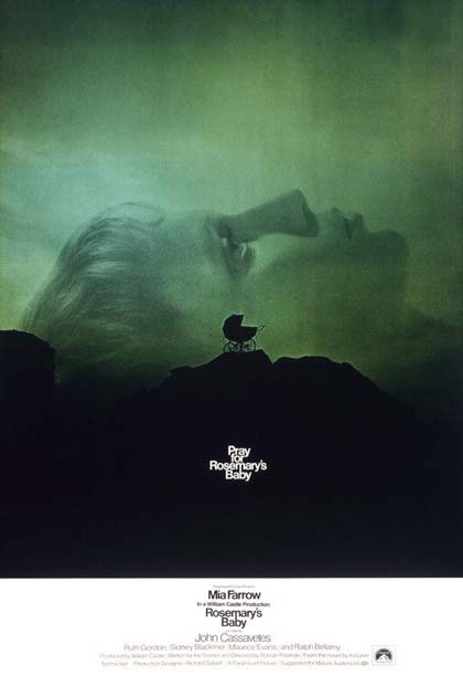 Poster Rosemary's Baby - Nastro rosso a New York
