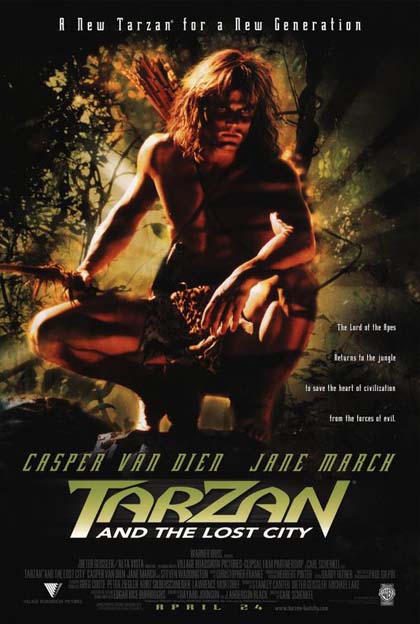 Poster Tarzan il mistero della citt perduta