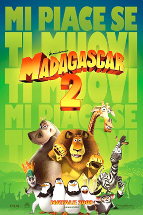 Locandina italiana Madagascar 2