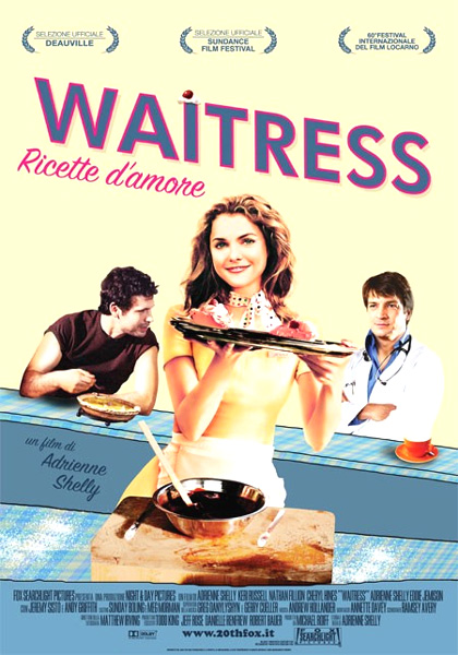 Locandina italiana Waitress - Ricette d'amore