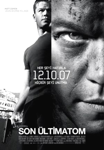 Poster The Bourne Ultimatum - Il ritorno dello sciacallo