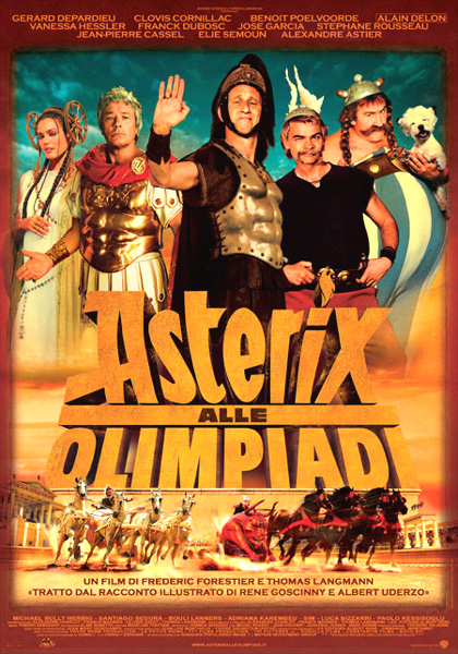 Locandina italiana Asterix alle olimpiadi