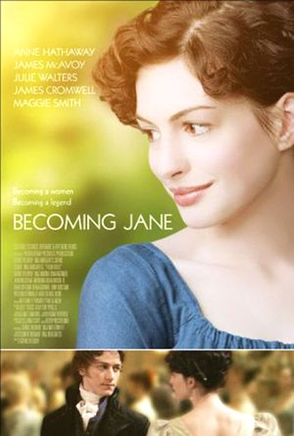 Poster Becoming Jane - Il ritratto di una donna contro
