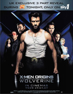 Poster X-Men le origini: Wolverine  n. 3