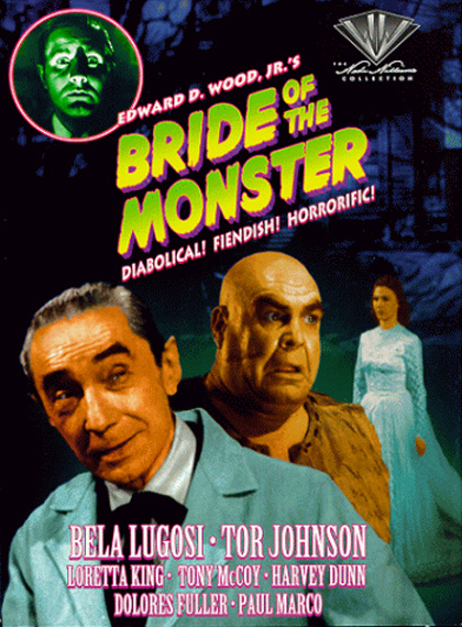 Locandina italiana The Bride of the Monster - La sposa del mostro