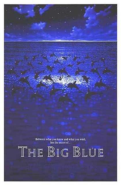 Poster The Big Blue