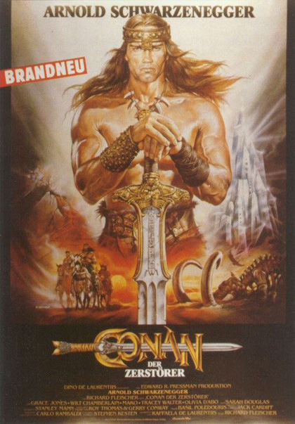 Poster Conan il distruttore