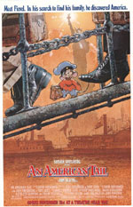 Poster Fievel sbarca in America  n. 1