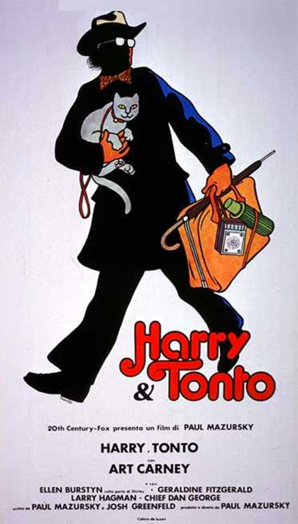 Locandina italiana Harry e Tonto