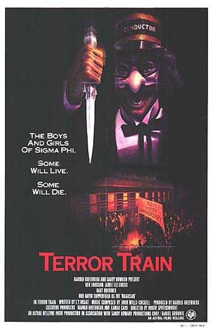 Poster Terror train