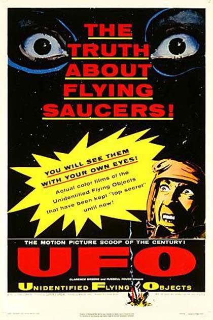 Locandina italiana Unidentified Flying Objects: The True Story of Flying Saucers