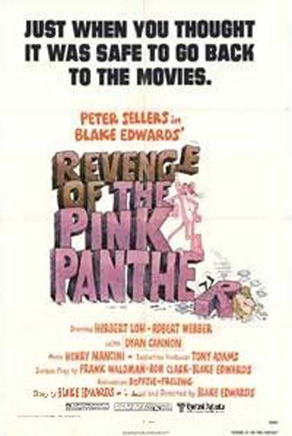 Poster La vendetta della pantera rosa