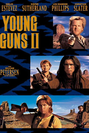 Locandina italiana Young Guns II - La leggenda di Billy the Kid