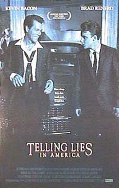 Poster Telling Lies in America. Un mito da infrangere