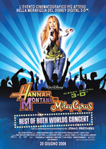 Poster Hannah Montana/Miley Cyrus: Best of Both Worlds Concert Tour  n. 0