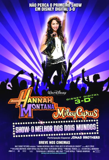 Poster Hannah Montana/Miley Cyrus: Best of Both Worlds Concert Tour