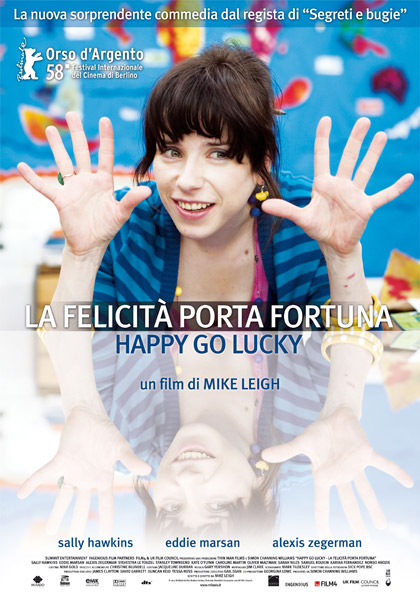 Locandina italiana La felicit porta fortuna - Happy Go Lucky