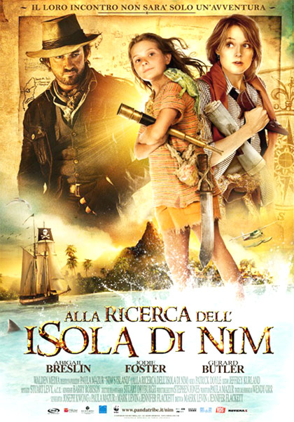 Locandina italiana Alla ricerca dell'isola di Nim