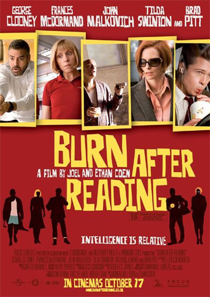 Poster Burn After Reading - A prova di spia