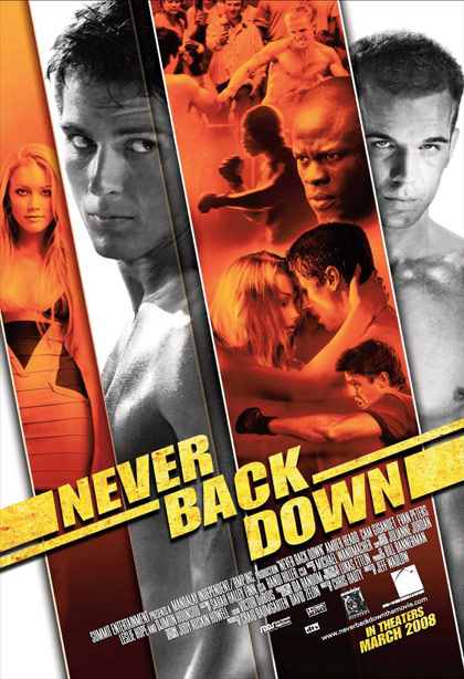 Poster Never Back Down