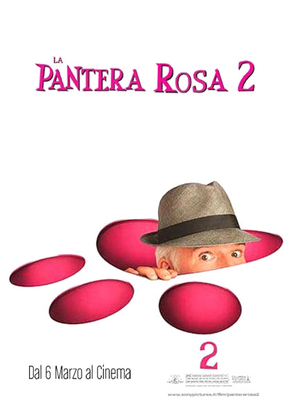 Locandina italiana La Pantera Rosa 2