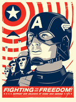 Poster Captain America: Il primo vendicatore  n. 6