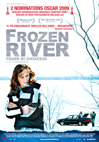 Locandina italiana Frozen River - Fiume di ghiaccio