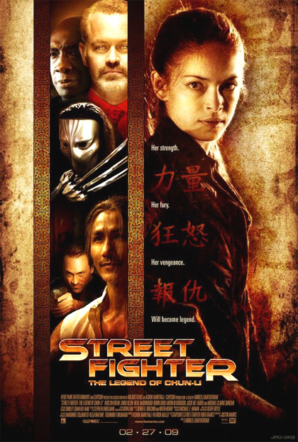 Poster Street Fighter: The Legend of Chun-Li