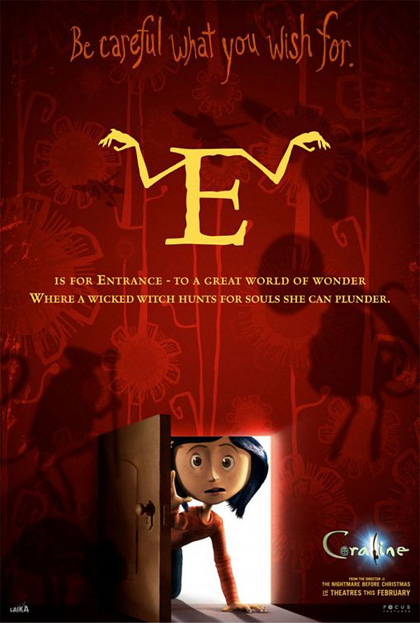 Poster Coraline e la porta magica
