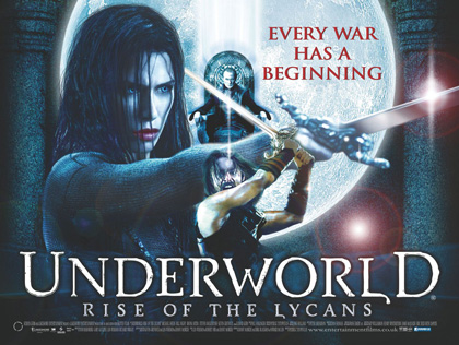 Poster Underworld: La ribellione dei Lycans