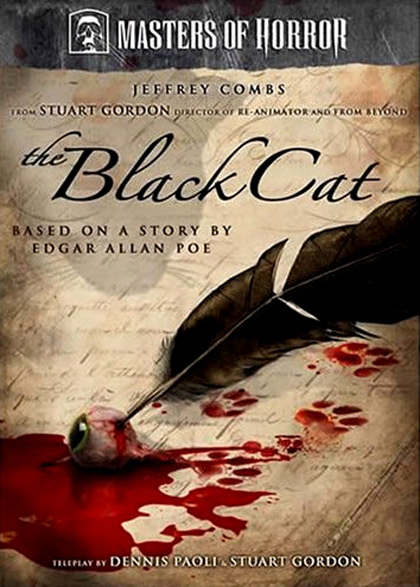 Locandina italiana Masters of Horror: Il gatto nero