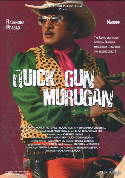 Locandina italiana Quick Gun Murugan