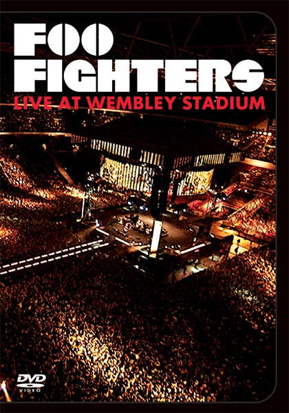 Locandina italiana Foo Fighters. Wembley Live