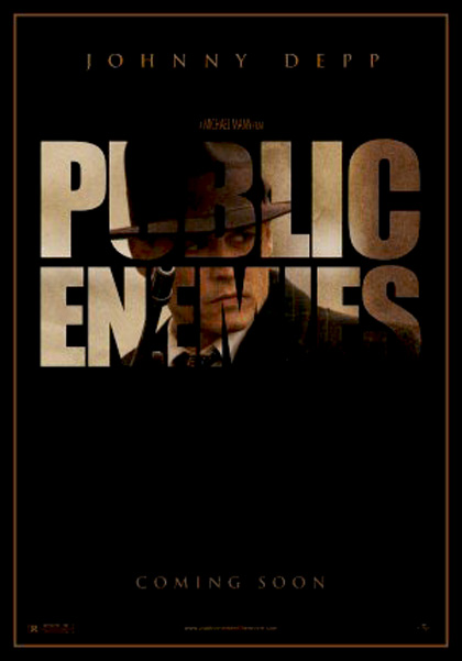 Poster Nemico Pubblico - Public Enemies