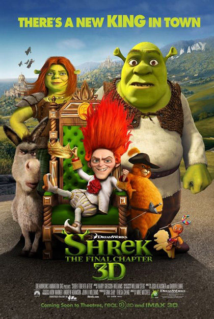 Poster Shrek e vissero felici e contenti