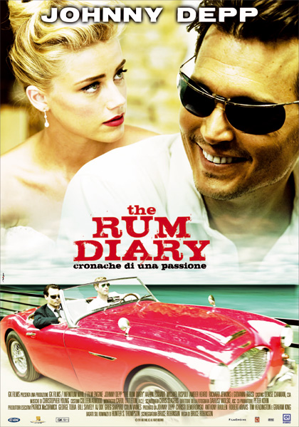 Locandina italiana The Rum Diary - Cronache di una passione
