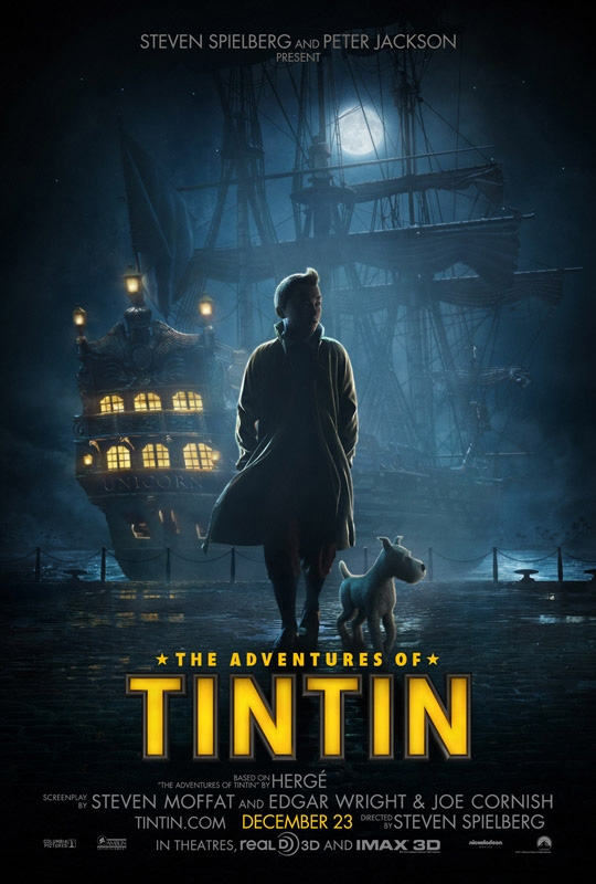 Poster Le avventure di Tintin - Il segreto dell'Unicorno