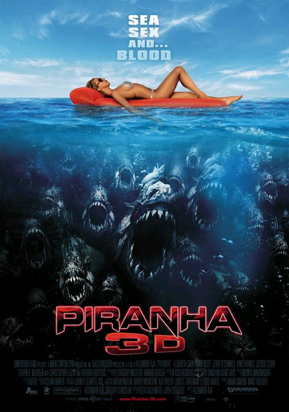 Poster Piranha 3D