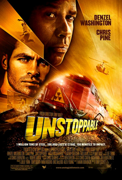 Poster Unstoppable - Fuori Controllo