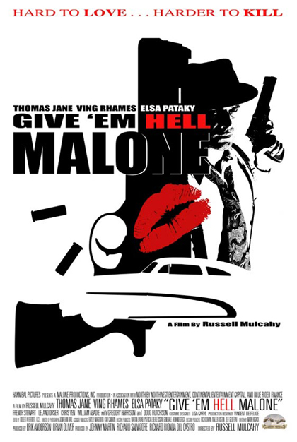 Poster Give 'Em Hell, Malone