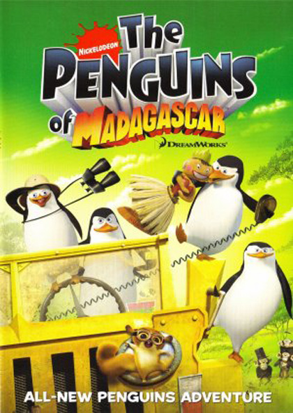 Locandina italiana I pinguini di Madagascar