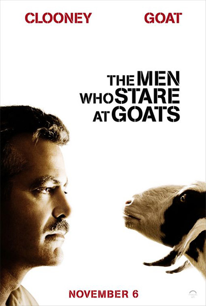 Poster L'uomo che fissa le capre