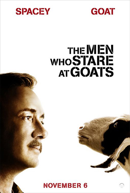 Poster L'uomo che fissa le capre
