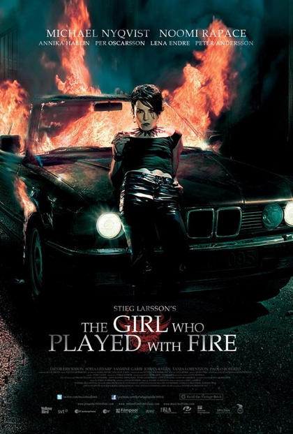 Poster La ragazza che giocava con il fuoco